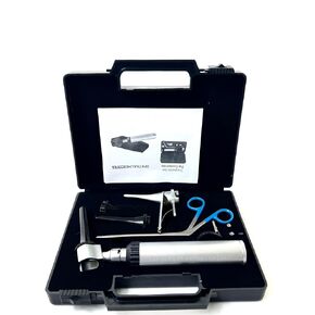 Otoscope Kit with Alligator Forceps Specula Extra Bulbs Veterinary Diagnostics Instrument Kit - Artlab in Kuwait