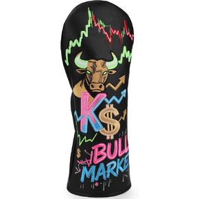 إكسسوارات جولف مضحكة للرجال، أغطية نادي الجولف 4 خيارات، غطاء رأس السائق، 3 أغطية خشبية، غطاء رأس هجين أو مجموعة 3 قطع، جلد PU، أسود in Kuwait