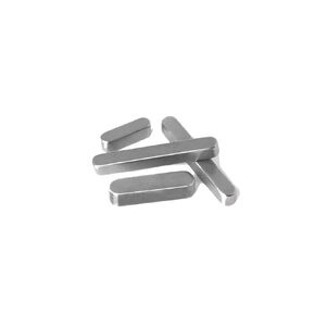 Cotter Pins M3 M4 M5 M6 Flat Key Round Corner GB1096A Type Flat Keyway pin Square Material Key bar Head 304 Stainless Steel(M5x5mmx18mm 8pcs) in Kuwait