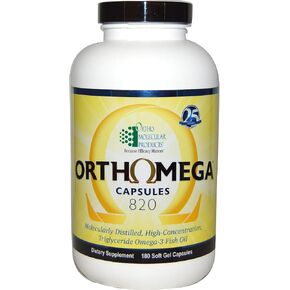 SEVNODI Ortho Molecular - Orthomega 820-180 كبسولات هلامية ناعمة in Kuwait