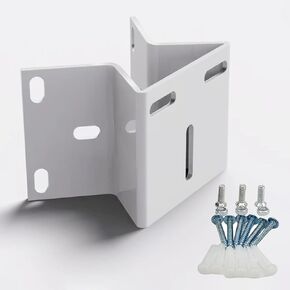 Metal Wall Corner Mount for CCTV Camera, Right Angle Bracket with Screws in Kuwait