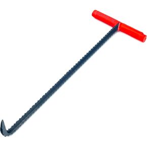 Heavy Duty 18''(45cm) Long T Shape Lifting Reaching Hook for Lifting Pulling Moving Manhole Covers, Storm Drains, Septic Tank Lids Door Pointed Head in Kuwait