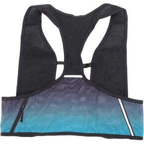Generic Running Vest, Lightweight Breathable Hydration Vest with 2 Front 250ml Water Bottles and Back Zipper Compartment, with Reflective Strips for Jogging and Sports in Kuwait