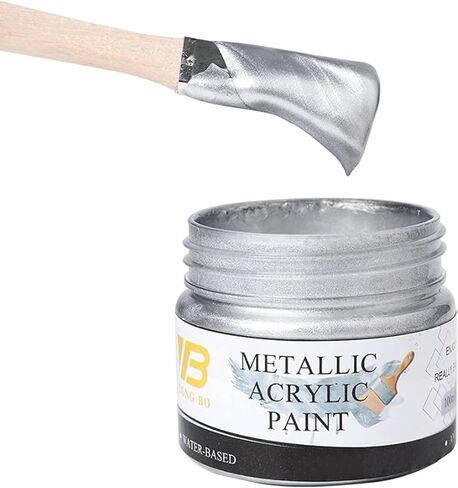YongBo Metallic Copper Acrylic Paint, 100ml Copper Paint, Art Craft Paints for Canvas, Rock, Stone, Wood, Fabric, Art Supplies in Kuwait