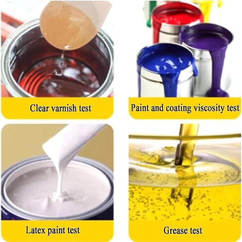Paint Specific Gravity Cup, Aluminum Density Cup with Spill-Proof Cover, High Accuracy Coating Density Tester, 37ml 50ml 100ml Optional, for Paint, Ink, Oil in Saudi Arabia