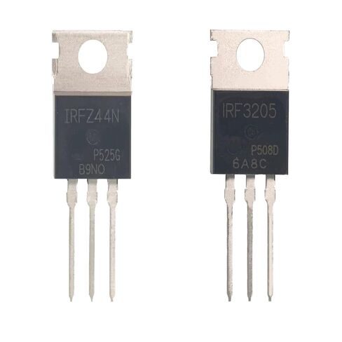 10Values 50pcs IRFZ44N, IRF510N, IRF520, IRF530N, IRF540N, IRF640N, IRF740, IRF840, IRF3205, IRF9540 Series MOSFET Transistor Components, Combination kit TO-220 in Kuwait