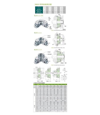 TQESC1-160B 24VDC 160N.M Single-Piece Dry Type Energized electromagnetic Clutch Flange Mount in Saudi Arabia