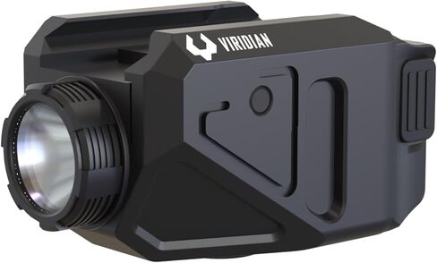 Viridian New CTL FDE قابلة لإعادة الشحن المدمجة عالية الإخراج 525 LUMEN سلاح ، مع مصدر طاقة SAFECHARGE ، شامل السكك الحديدية ، الفوري على ® in Kuwait