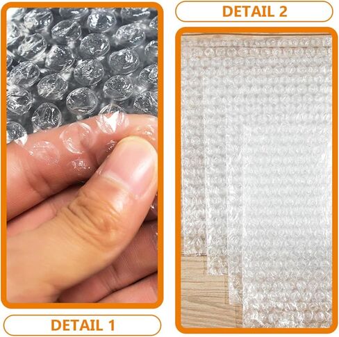 100 قطعة من أكياس بريد الفقاعات من Ciieeo مقاس 13 × 25 سم، مغلفات شحن مبطنة مضادة للصدمات لتغليف الأعمال الصغيرة ومستلزمات البريد السائبة المقاومة للرطوبة in Saudi Arabia