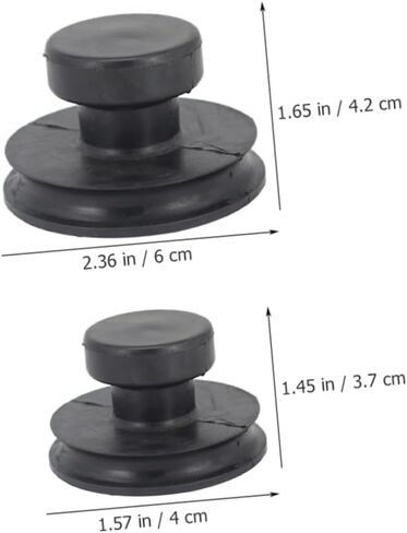 Singing Bowl Suction Cups 2-Pack 1.57 & 2.36 Inch Handles Sound Therapy Tool Stable Grip Bowl Lifter for Meditation Relaxation in Saudi Arabia
