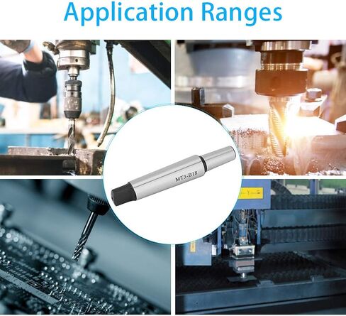 MT3 B18 الحفر تشاك أربور تانغ نهاية مورس تفتق الأدوات موصل للمخرطة بالقطع Tailless in Kuwait