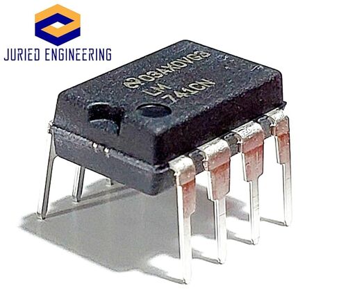 LM741CN/NOPB LM741CN LM741 Single 44V 1 MHz Operational Amplifier Op Amp Breadboard-Friendly IC DIP-8 (1 Piece) in Saudi Arabia