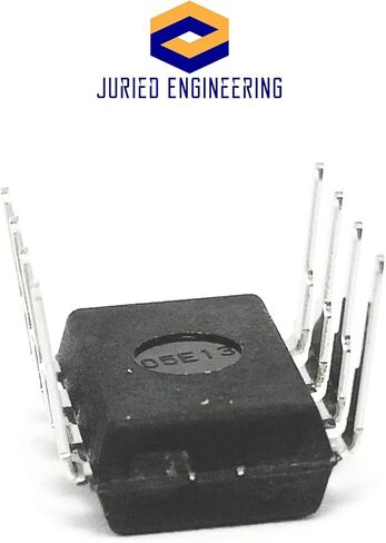 مضخم تشغيل مزدوج RC4558P IC ومقبس DIP ذو 8 سنون مع دبابيس اتصال آلية (عبوة من 4) in Saudi Arabia