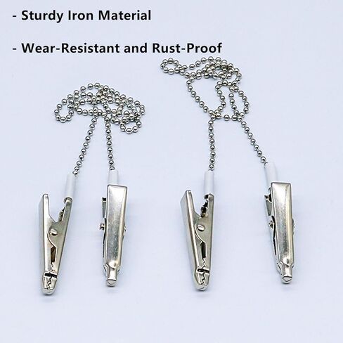 4 قطع من مشابك مريلة الأسنان، مشابك حامل مناديل سلسلة كروية قابلة لإعادة الاستخدام للبالغين والكبار in Kuwait