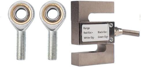 S Type Load Cell Sensor HX711 Tension and Compression Test 5kg 10kg 20kg 30kg 50kg 100kg 200kg 300kg 500kg 1000kg(1T with Lift Ring) in Saudi Arabia