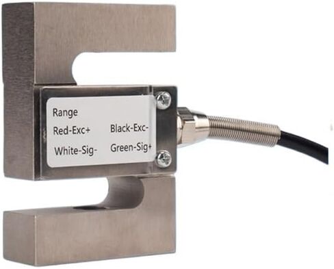S Type Load Cell Sensor HX711 Tension and Compression Test 5kg 10kg 20kg 30kg 50kg 100kg 200kg 300kg 500kg 1000kg(1T with Lift Ring) in Saudi Arabia