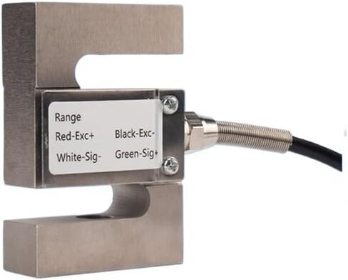 S Type Load Cell Sensor HX711 Tension and Compression Test 5kg 10kg 20kg 30kg 50kg 100kg 200kg 300kg 500kg 1000kg(1T with Lift Ring) in Saudi Arabia