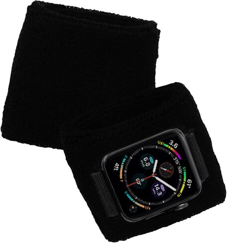 إذا كان معصم التعرق الرياضي للعرق/فرقة الكاحل لـ Apple Watch 49/46/45/44 مم ، 42/41/40 مم سلسلة IWATCH ULTRA 10 9 8 7 6 5 SE ، معصم للجنسين/الكاحل in Kuwait