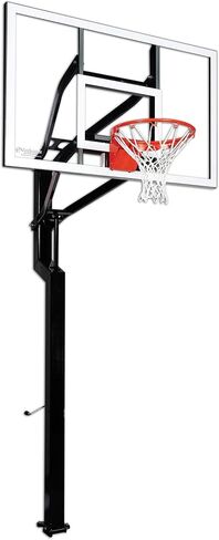 نظام كرة السلة Goalsetter All-American In Ground القابل للتعديل مع لوح خلفي أكريليك مقاس 60 بوصة وحافة ثابتة واحدة in Kuwait