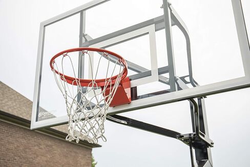 نظام كرة السلة Goalsetter All-American In Ground القابل للتعديل مع لوح خلفي أكريليك مقاس 60 بوصة وحافة ثابتة واحدة in Kuwait