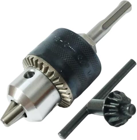 1.5-13mm Quick Change Drill Chuck Adapter – SDS Plus Adapter Compatible, Impact to Drill Adapter with Keyless Drill Chuck and Drill Press Adapter for Hand Drill in Kuwait
