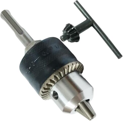 1.5-13mm Quick Change Drill Chuck Adapter – SDS Plus Adapter Compatible, Impact to Drill Adapter with Keyless Drill Chuck and Drill Press Adapter for Hand Drill in Kuwait