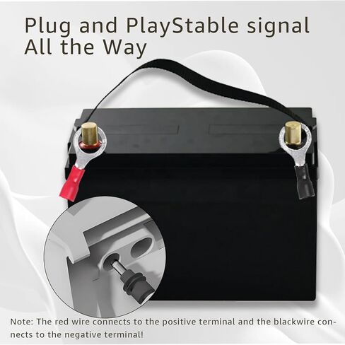 Sigely Replacement for 9.8 FT Starlink Mini O Ring Connecters Extension Cable,18AWG Starlink Mini Direct Battery Power Cable, with ATC/ATO Fuse Holder, Fits for RV, Off-Road, Boat, Off-Grid Solar in Kuwait