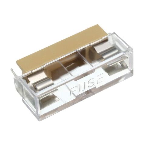 uxcell 10pcs 250V 10A Dual Terminals 6 x 30mm Fuse PCB Panel Mount Holder Case in Saudi Arabia