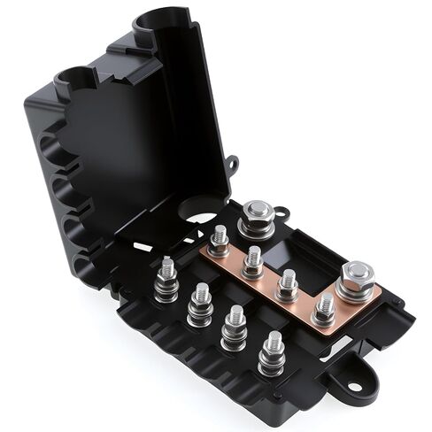 Fuse Holder Power Distribution Block for Midi Fuse, 12V/36V Systems in Saudi Arabia