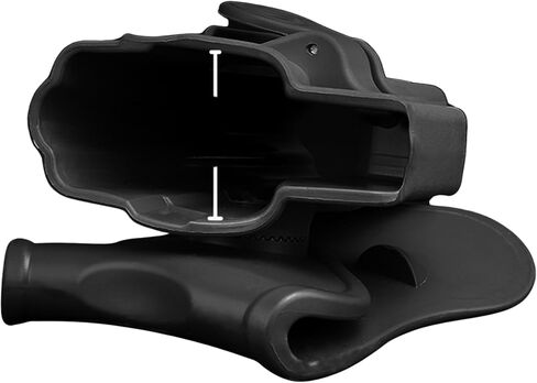 Airsoft Holster for Glock Pistols – Right-Hand Quick Pull Design – Trimex – Black in Kuwait