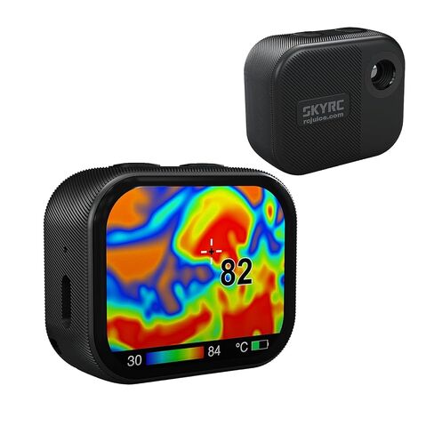 SKYRC Mini HeatVision iTV500 Pocket Thermal Imager - 32x24 FIR, 1.83" Touchscreen, Adjustable Emissivity, USB-C Rechargeable, -20°C to 300°C, ±2°C Accuracy, 8 FPS, 55x35° FOV (SK-500047) in Kuwait
