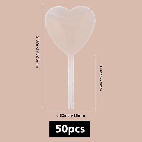 50Pcs Clear Heart Trasfer Pipettes 4ML Plastic Liquid Droppers Transparent for Essential Oil Transfer Science Crafts Painting Chocolate Strawberries Cupcakes Ice Cream in Kuwait