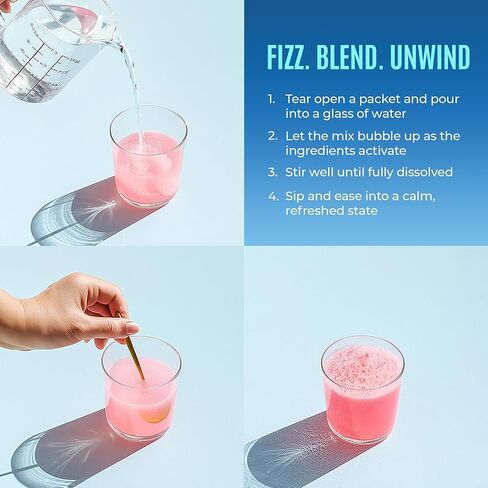 MAGICRELAX Supercalm 8-in-1 Chelated Magnesium Powder Drink Mix,KSM-66 Ashwagandha, Saffron, GABA, L-Theanine, Vitamin D3,Supports Stress Healthy Cortisol, Mood & Sleep, Zero Sugar Raspberry Lemonade in Kuwait