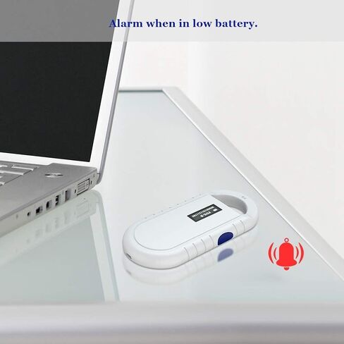 ماسح ضوئي لرقاقة تعريف الحيوانات الأليفة، قارئ RFID لرقاقة الحيوانات المحمولة عالميًا مع شاشة إضاءة خلفية، بيانات التاريخ، لعلامات FDXB 134.2K، يدعم ISO 11784/11785، FDXB، ID64 RFID in Kuwait