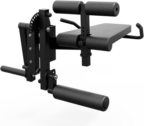 Mikolo Leg Curl and Extension Attachment لمجموعة ملحقات حامل قفص الطاقة مقاس 3 × 3 بوصة، ملحقات الصالة الرياضية المنزلية in Kuwait
