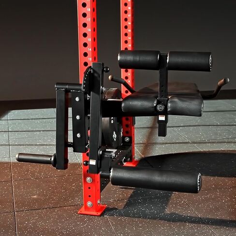 Mikolo Leg Curl and Extension Attachment لمجموعة ملحقات حامل قفص الطاقة مقاس 3 × 3 بوصة، ملحقات الصالة الرياضية المنزلية in Kuwait