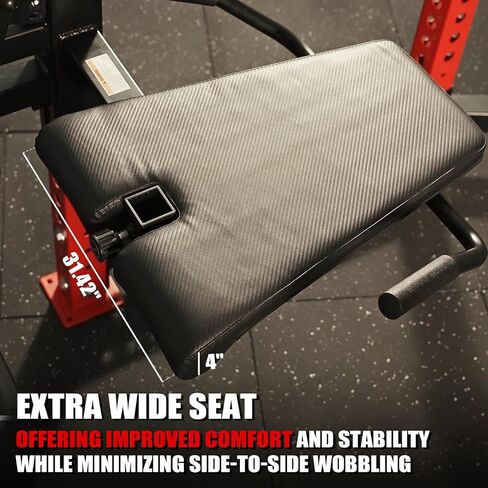 Mikolo Leg Curl and Extension Attachment لمجموعة ملحقات حامل قفص الطاقة مقاس 3 × 3 بوصة، ملحقات الصالة الرياضية المنزلية in Kuwait