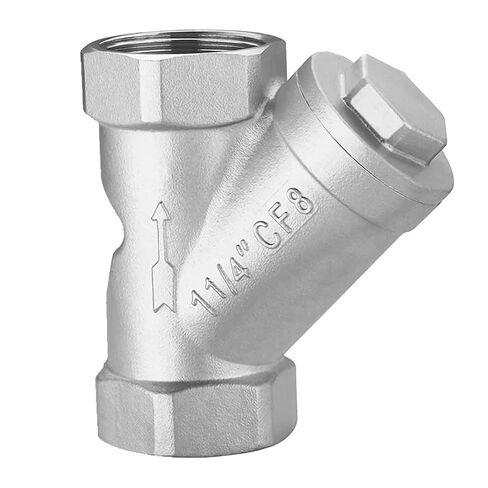 Y-Type Strainers Thread Female Stainless Steel Filter Valve(1") in Kuwait