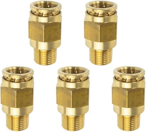 MyTee Products BR PL M Str Conn 1/4 × 1/8 Q5 يستبدل OEM: 1868x4 (5 Pack) in Saudi Arabia