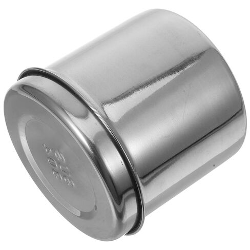 304 Stainless Steel Ointment Jar with Lid, 9cm Thickened Unguent Storage Container for Cotton Balls and Gauze, Sterilization Box Suitable for Medical Dressing and Laboratory Use in Saudi Arabia