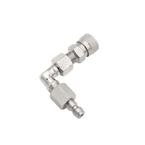 90 درجة لتقوم بها بنفسك قطب قطع الاتصال السريع الإصدار للتدوير محول طقم محوّل 8 مللي متر ذكر وأنثى in Kuwait