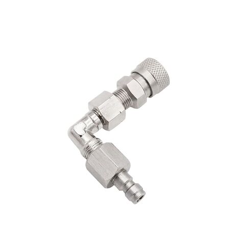 90 درجة لتقوم بها بنفسك قطب قطع الاتصال السريع الإصدار للتدوير محول طقم محوّل 8 مللي متر ذكر وأنثى in Kuwait