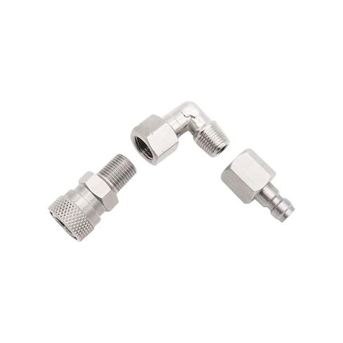 90 درجة لتقوم بها بنفسك قطب قطع الاتصال السريع الإصدار للتدوير محول طقم محوّل 8 مللي متر ذكر وأنثى in Kuwait