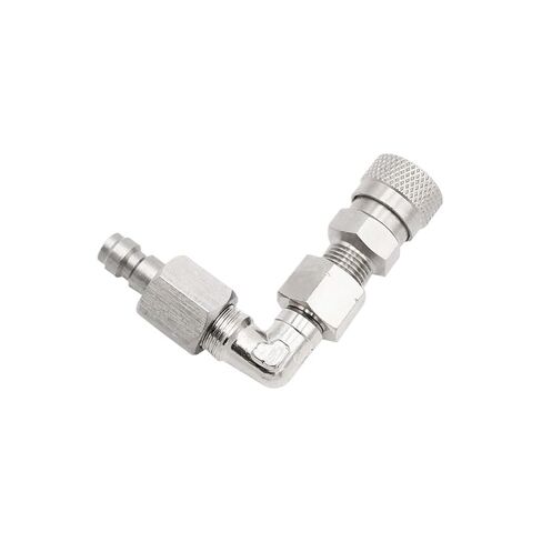 90 درجة لتقوم بها بنفسك قطب قطع الاتصال السريع الإصدار للتدوير محول طقم محوّل 8 مللي متر ذكر وأنثى in Kuwait