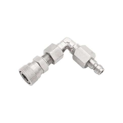 90 درجة لتقوم بها بنفسك قطب قطع الاتصال السريع الإصدار للتدوير محول طقم محوّل 8 مللي متر ذكر وأنثى in Kuwait