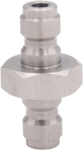 8 مللي متر قطع الاتصال السريع الفولاذ المقاوم للصدأ ذكر مزدوج اتصال سريع ملء الحلمة المناسب in Kuwait