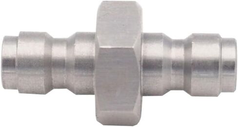 8 مللي متر قطع الاتصال السريع الفولاذ المقاوم للصدأ ذكر مزدوج اتصال سريع ملء الحلمة المناسب in Kuwait