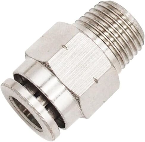 1 pcs 90 Degree Swivel Elbow/Straight Macro Micro Hose Cable Line Fitting for 4mm/6-6.35mm OD Hose(Straight-6-6.35mm) in Saudi Arabia