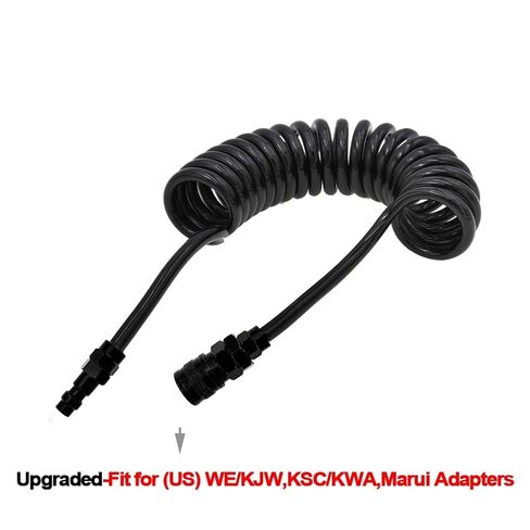 Magazine Hose,Female 2302 to Male 23-2 Foster Quick Disconnect Coupler,Max.Working Pressure 0-150psi for Airsoft in Saudi Arabia