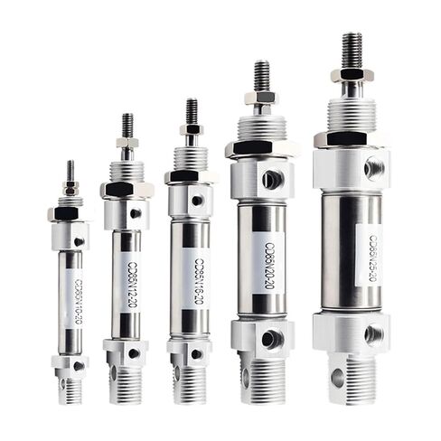 1 قطعة نوع ISO معايير CD85N سلسلة CD85N/C85N8 10 12 16 20 25 اسطوانة الهواء القياسية مزدوجة التمثيل قضيب واحد اسطوانة صغيرة (السكتة الدماغية 25 مللي متر ، C85N20) in Kuwait